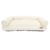 Paws For Life Plush Corduroy Rectangular Dog Bed Cream