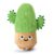 Paws For Life Tpr Treat Dispensing Plush Cute Cactus Dog Toy