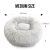 Petset Self Warm Calming Bed Grey Medium 640mm