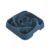 Petset Slow Feed Bowl Square Ocean