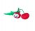 Petstages Dental Cherries Dental Care Cat Chew Toy with Catnip
