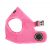 Puppia Soft Vest Harness Pink And White X Large