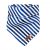 Pupstyle Stripe Squad Bandana Small