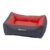 Purina Petlife Self Warm Cuddle Bed Red/Charcoal Large