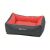 Purina Petlife Self Warm Cuddle Bed Red/Charcoal Large