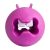Rogz Fred Treat Ball Pink Medium