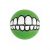 Rogz Grinz Ball Dog Toy Lime Small