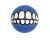 Rogz Grinz Ball Small Blue 49mm