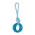 Ruff Play Dog Toy Dental Ring With Tug Rope
