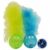 Scream Cat Toy Lattice Ball Green Blue