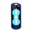 Scream Xtreme Treat Dumbbell Dog Toy – Loud Blue 1 X 13cm – Medium/Large