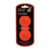 Scream Xtreme Treat Dumbbell Dog Toy – Loud Orange 1 X 11.5cm – Small