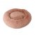 T & S Pet Polar Dog Bed Blush Medium