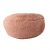 T & S Pet Polar Round Cushion Blush Medium