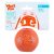 West Paw Rando Bouncing Floating Ball Dog Toy – Orange Melon
