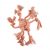 Yours Droolly Chewers Rope Octopus Orange Large