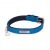 Zippy Paws Leather Dog Collar with Rose Gold Buckle – Cobalt – X-Large