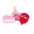 Zippypaws Birthday Box Dog Interactive Soft Toy Pink 3 Pack